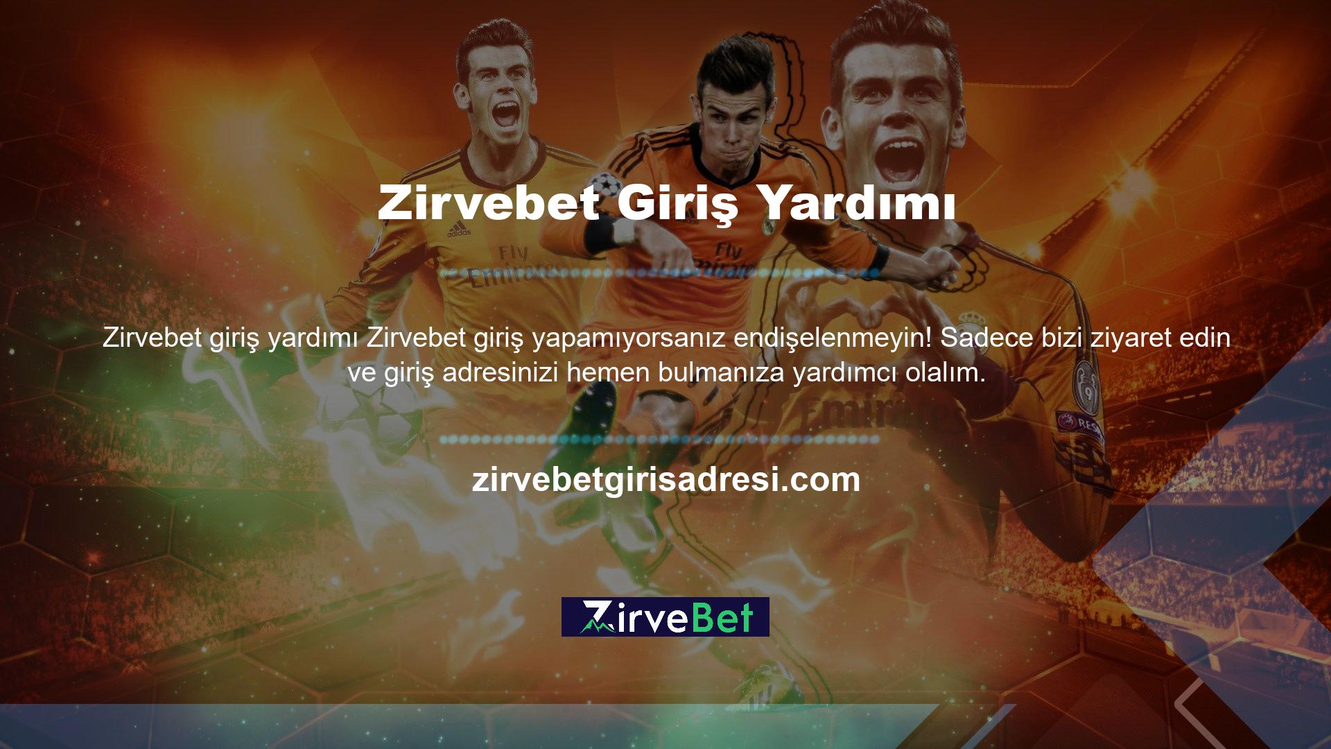 Kulağa hoş geliyor, değil mi? Güncellemelerden sonra Zirvebet yeni giriş adresi Zirvebet